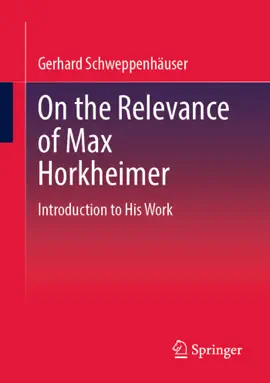Read: On the Relevance Book of Max Horkheimer