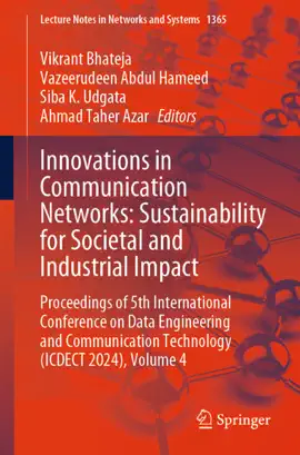 Read: Innovations Book in Communication Networks: Sustainability for Societal and Industrial Impact