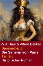 Sammelband Die Seherin von Paris Teil 1-6 - W. A. Hary & Alfred Bekker