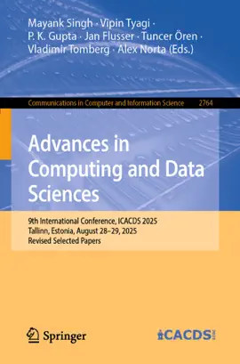 Read: Advances in Computing and Data Sciences Book