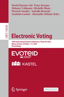 Read: Electronic Voting Book