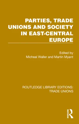 Read: Parties, Trade Book Unions and Society in East-Central Europe