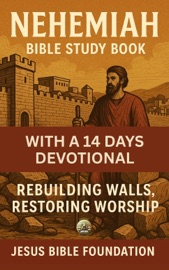 Nehemiah Bible Study Book With A 14 Days Devotional - Jesus Bible Foundation