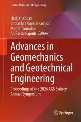 Read: Book Advances in Geomechanics and Geotechnical Engineering