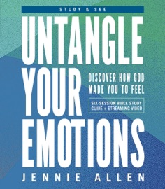 Untangle Your Emotions Bible Study Guide plus Streaming Video - Jennie Allen