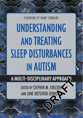 Read: Understanding Book and Treating Sleep Disturbances in Autism