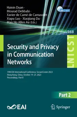 Read: Security and Privacy in Book Communication Networks