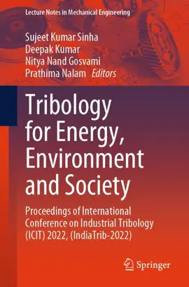 Read: Tribology for Book Energy, Environment and Society