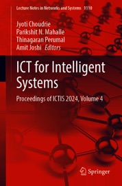 ICT for Intelligent Systems - Jyoti Choudrie, Parikshit N. Mahalle, Thinagaran Perumal & Amit Joshi