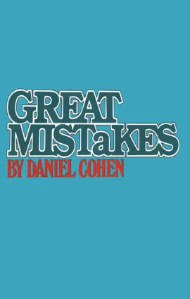 Read: Great Mistakes Book