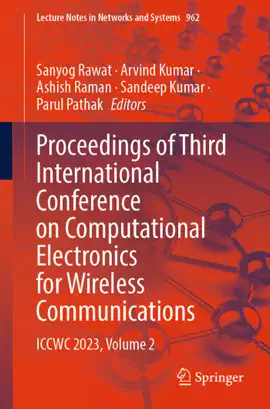 Read: Proceedings Book of Third International Conference on Computational Electronics for Wireless Communications