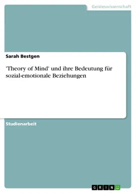 Read: 'Theory of Mind' und ihre Book Bedeutung für sozial-emotionale Beziehungen