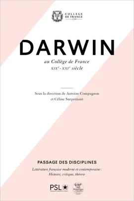 Read: Darwin au Collège de Book France