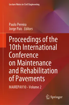 Read: Proceedings of the Book 10th International Conference on Maintenance and Rehabilitation of Pavements