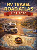 RV Travel Road Atlas USA 2026