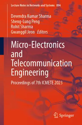 Read: Micro-Electronics Book and Telecommunication Engineering