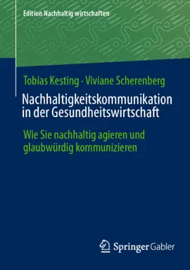 Read: Nachhaltigkeitskommunikation Book in der Gesundheitswirtschaft
