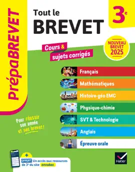 Read: Prépabrevet - Tout le brevet Book 2026 - 3e (toutes les matières)