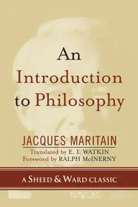 Read: An Introduction to Philosophy Book