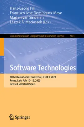 Read: Software Technologies Book