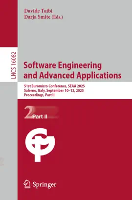 Read: Book Software Engineering and Advanced Applications