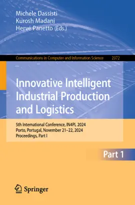 Read: Innovative Book Intelligent Industrial Production and Logistics