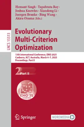 Read: Evolutionary Multi-Criterion Optimization Book