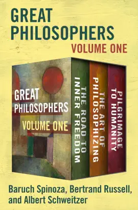 Read: Great Philosophers Volume One Book