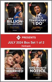 Harlequin Presents July 2024 - Box Set 1 of 2 - Dani Collins, Pippa Roscoe, Annie West & Jennie Lucas