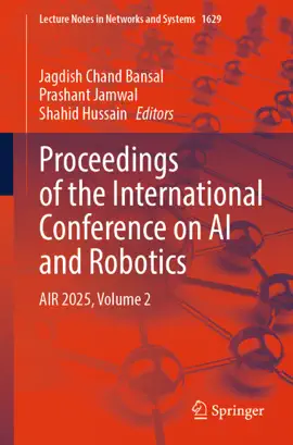 Read: Proceedings of the International Conference Book on AI and Robotics