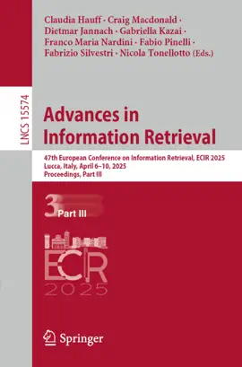 Read: Advances in Book Information Retrieval