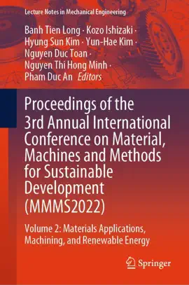 Read: Proceedings of the 3rd Annual Book International Conference on Material, Machines and Methods for Sustainable Development (MMMS2022)