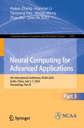 Read: Book Neural Computing for Advanced Applications