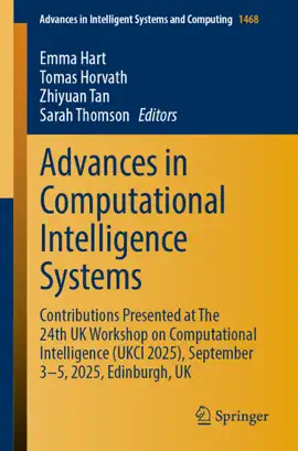 Read: Advances Book in Computational Intelligence Systems