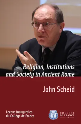Read: Religion, Institutions and Society in Ancient Book Rome