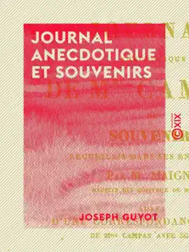 Read: Journal anecdotique et souvenirs Book
