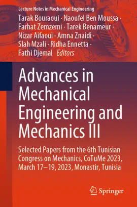 Read: Advances in Mechanical Engineering and Book Mechanics III