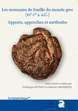 Read: Book Les monnaies de fouille du monde grec (VIe-Ier s. a.C.)