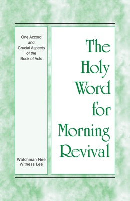One Accord and Crucial Aspects of the Book of Acts
