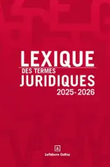 Lexique des termes juridiques 2025-2026