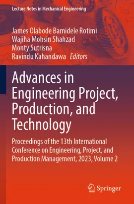 Read: Advances in Engineering Project, Production, Book and Technology