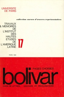 Bolivar, pages choisies by Simón Bolívar & Arturo Uslar Pietri