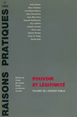 Read: Book Pouvoir et légitimité