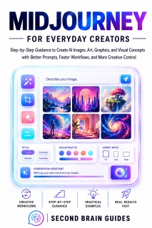 Midjourney for Everyday Creators by Second Brain Guides