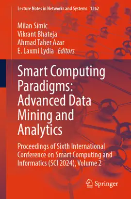 Read: Smart Computing Paradigms: Advanced Data Mining and Analytics Book