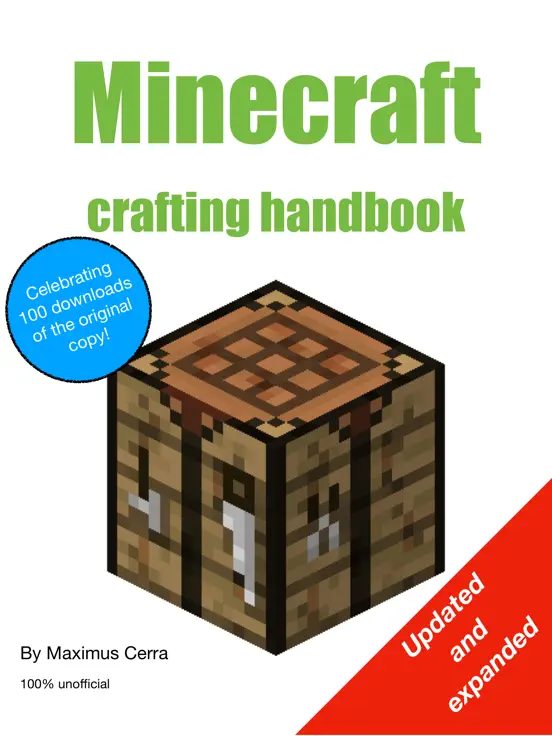 Minecraft Crafting Handbook updated and expanded edition!