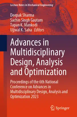 Read: Advances in Book Multidisciplinary Design, Analysis and Optimization
