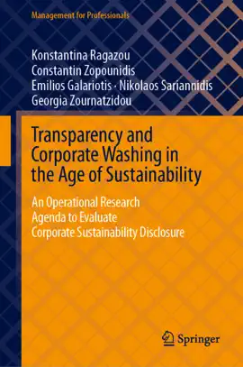 Read: Transparency and Corporate Washing in the Age Book of Sustainability