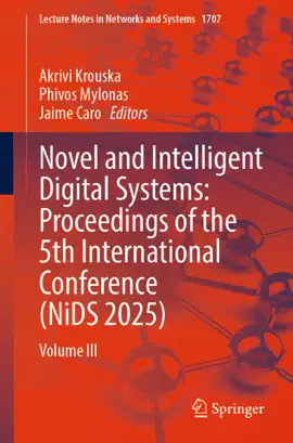 Read: Novel and Intelligent Digital Systems: Proceedings of the 5th International Conference (NiDS 2025) Book