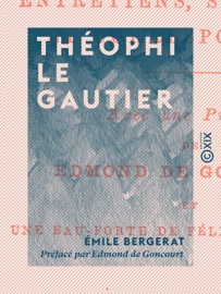 Théophile Gautier Émile Bergerat, Félix Bracquemond & Edmond de Goncourt